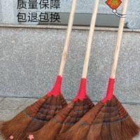 加大号手工棕扫把学校工厂加工车间作坊清洁力度强实拍棕榈大扫把 加大号手工棕扫把学校