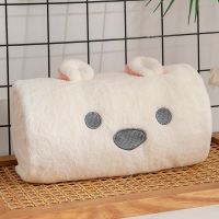 毛巾浴巾加厚柔软吸水可爱卡通成人儿童家用加厚珊瑚绒学生韩版 米白 毛巾一条