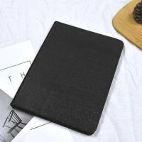 12寸11.6寸10.1寸14寸平板电脑超薄支架保护皮套钢化膜通用万能 黑色皮套 10.1寸24.2*17.2厘米