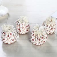 桌椅脚套布艺椅子腿保护套桌椅脚垫静音耐磨防滑茶几凳子脚贴腿套 香水百合-桌子腿4个装