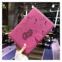 苹果mini123迷你4保护套平板ipad6/4/3/2皮套壳10.2寸保护壳10.5 玫红凯蒂猫(水钻)+膜 其他型号