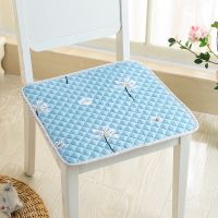 加厚坐垫靠垫一体垫靠背办公室电脑椅子凳子防滑座垫老板垫屁股垫 42*42cm椅垫(花色随机发) 一体垫40*120cm