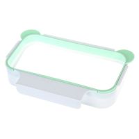 厨房可挂式垃圾架橱柜门垃圾袋收纳架塑料袋架子垃圾袋支架挂架 绿色