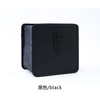 车载垃圾桶多功能折叠汽车垃圾筒悬挂式储物箱袋椅背挂袋创意用品 黑色 1个
