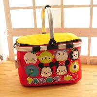 可爱美乐蒂卡通折叠户外保温包野餐篮大号手提篮冰袋收纳袋冰包 米奇