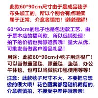 冬季法兰绒毛毯珊瑚云貂绒空调盖毯双人毛巾被子床垫单人床单学生 膝盖毯小毯子随机发货介意者 60*90cm小毯子膝盖毯