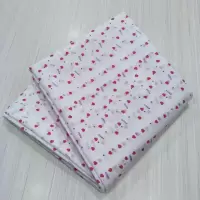 被子内胆套棉胎被套被芯保护套包棉絮纱布套褥子内胆套被衬套 小红心 90*90cm[口袋款]棉絮套