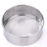 圆形面粉筛 糖粉筛60目圆形面粉筛 烘焙工具 60目圆形15CM