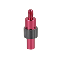 伟冠抄网配件防转快拆接头抄网头抄网杆连接器防旋转接头钓鱼用品 红色