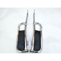 国产小太子GN125男式摩托车HJ125-8后脚踏板货架后搁脚侧翻板 豪华踏板