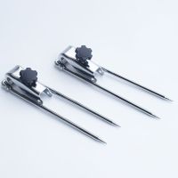 鱼竿支架地脚炮台插地脚多功能简易钓鱼万向通用渔具垂钓配件 鱼竿支架地插1只装