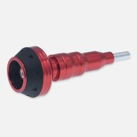 黄龙600防摔胶摩托车贝纳利黄龙300改装配件防摔棒防摔胶机车 黄龙款红色单个