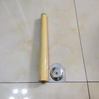 加高木头腿可拆卸学生折叠桌腿马蹄腿写字桌配件小桌子腿桌脚实木 木头腿 30cm 1个