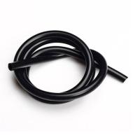 茶盘排水管带吸水球功夫茶具配件茶台茶几下水管茶道零配硅胶软管 单个硅胶管1米-黑色(没弯头)