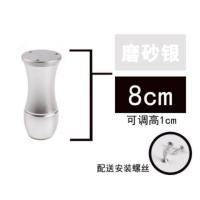 铝合金可调节柜脚 电视柜腿 柜子脚沙发脚 橱柜脚浴室柜脚家具脚 沙银8厘米高