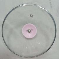 万利达养生壶玻璃盖14.5厘米内直径 粉色把手