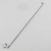 14K自行车辐条20寸/22/24/26/28寸镀锌带螺帽钢丝粗2MM车条 不送扳手[二支装] 备注尺寸141-143-