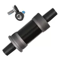 自行车中轴113/118/120/122.5/126方孔培林一体中轴山地车通用轴 113mm 不含工具