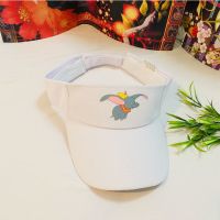 儿童空顶帽韩版夏季潮牌亲子防晒遮阳帽男童女童棒球帽户外鸭舌帽 小象-白色 儿童版(48-53cm)