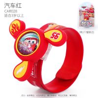 冰雪奇缘儿童防蚊手环迪士尼宝宝驱蚊手环植物随身户外防蚊虫神器 CAR028汽车红