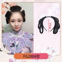 汉服发箍假发一体造型宋制古风新手手残党发髻懒人明制古装假发包 FG2004