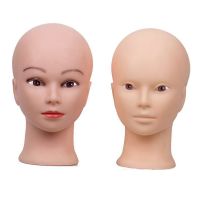 头模光头模特头假人头公仔头模假发展示头模化妆美容练习头头模 光头有妆