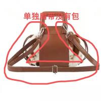 2021新款潮 ACCOMMOD 三明治 收纳化妆包手拿包 三角饭团小包包 主图色单斜挎肩带无包