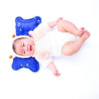 充气注水两用枕头冰枕头夏季午睡冰晶枕头宝宝儿童降温避暑冷水袋 窝窝款42*23婴儿款