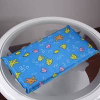 夏天免注水大号冰枕冰垫学生夏季水枕头儿童物理退热降温冰凉枕头 海鱼款