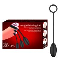 取悦龟头哑铃男用延迟震动按摩器重力拉伸锻炼自慰器成人情趣用品 黑色负重[夜用难发现]