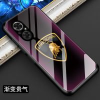 华为荣耀50手机壳玻璃荣耀50Pro/50se男保护套全包边硅胶超薄防摔 *华为荣耀50SE(单壳) 保时捷-渐变森绿