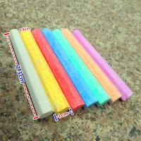 一箱10盒 白彩色无尘涂鸦六角教学粉笔 白色彩色黑板报粉笔 1盒白+1盒彩(笔套2支+板擦1个)