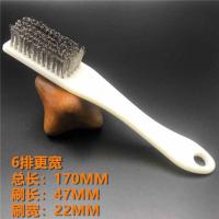 文玩工具软硬套装野猪鬃毛刷子金刚菩提子橄榄核钢丝保养清理工具 [钢丝刷1把]买2把送1把