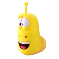 酷乐潮玩 正版授权larva爆笑虫子毛绒玩具公仔臭屁虫搞笑 黄虫萌款中号
