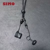 VTV@+阿尔法魔笛SLite绿萝挂绳防尘帽保护套硅胶套挂链挂脖防丢绳 黑色