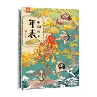 中国历史年表历史类书籍漫画书小学生儿童书百科全书籍正版 中国历史年表