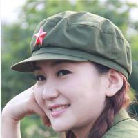 五角星军帽子冬季 雷锋帽怀旧保暖棉帽火车头帽冬帽护耳怀旧黑色 军帽 成人均码