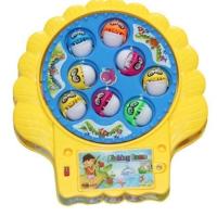 儿童电动钓鱼玩具小孩早教益智1男2宝宝4女孩3岁儿童节生日礼物 8条鱼二杆 电池款