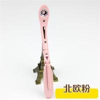 护眼阅读灯LED便携看书夹书灯创意床头学生宿舍夜读灯迷你灯神器 北欧粉