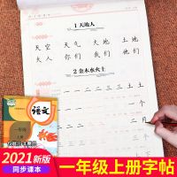 一年级上册字帖练字帖人教版配套教材语文专项练习写字课课练 一年级上册同步字帖