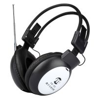 数美 sh09四级听力耳机四六级考试耳麦收音机4级46级三级大学英语 FM调频[黑白] 官方标配 耳机