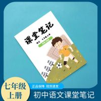 初中课堂笔记七八年级上下册语文数学课本同步人教版预习复习 七年级上册 语文