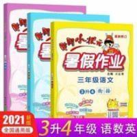 黄冈小状元小学生3/三年级下册暑假作业语文数学英语人教版练习册 黄冈小状元·暑假作业:3年级数学