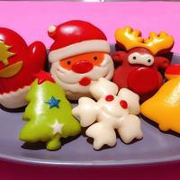 圣诞节模具卡通馒头模具圣诞树圣诞老人模具卡通馒头模具diy印花 圣诞老人
