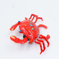 创意传统拉线螃蟹义乌小商品益智有趣儿童玩具乌龟小动物甲虫蜜蜂 拉线螃蟹4只装