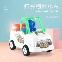儿童拉线发光玩具仿真乌龟飞机男女孩宝宝夜市地摊批发创意小玩具 大号发光拉线小车(1个体验装)