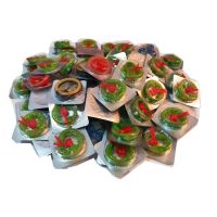 狼牙套水晶套G点大颗粒带刺套阴茎套情趣男用夫妻高潮快感性用品 2只装