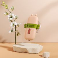 小白熊婴儿发光带灯挖耳勺儿童掏耳朵勺宝宝安全软头挖耳器 [新款]粉绿色