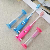 喜悦笑面鲨卡通儿童牙刷3612岁软毛小头男女小孩换牙期宝宝护牙龈 [1支]送计时沙漏