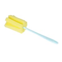 洗杯子神器洗杯刷奶瓶清洗刷长柄清洁家用杯刷海绵小刷子茶渍涮子 颜色随机